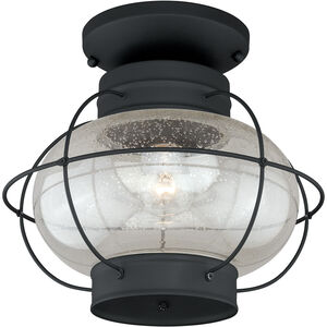Chatham 1 Light 13 inch Textured Black Outdoor Ceiling