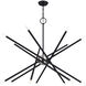 Soho 14 Light 40 inch Black Foyer Chandelier Ceiling Light