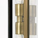 Nyack 2 Light 24 inch Antique Brass Outdoor Wall Lantern