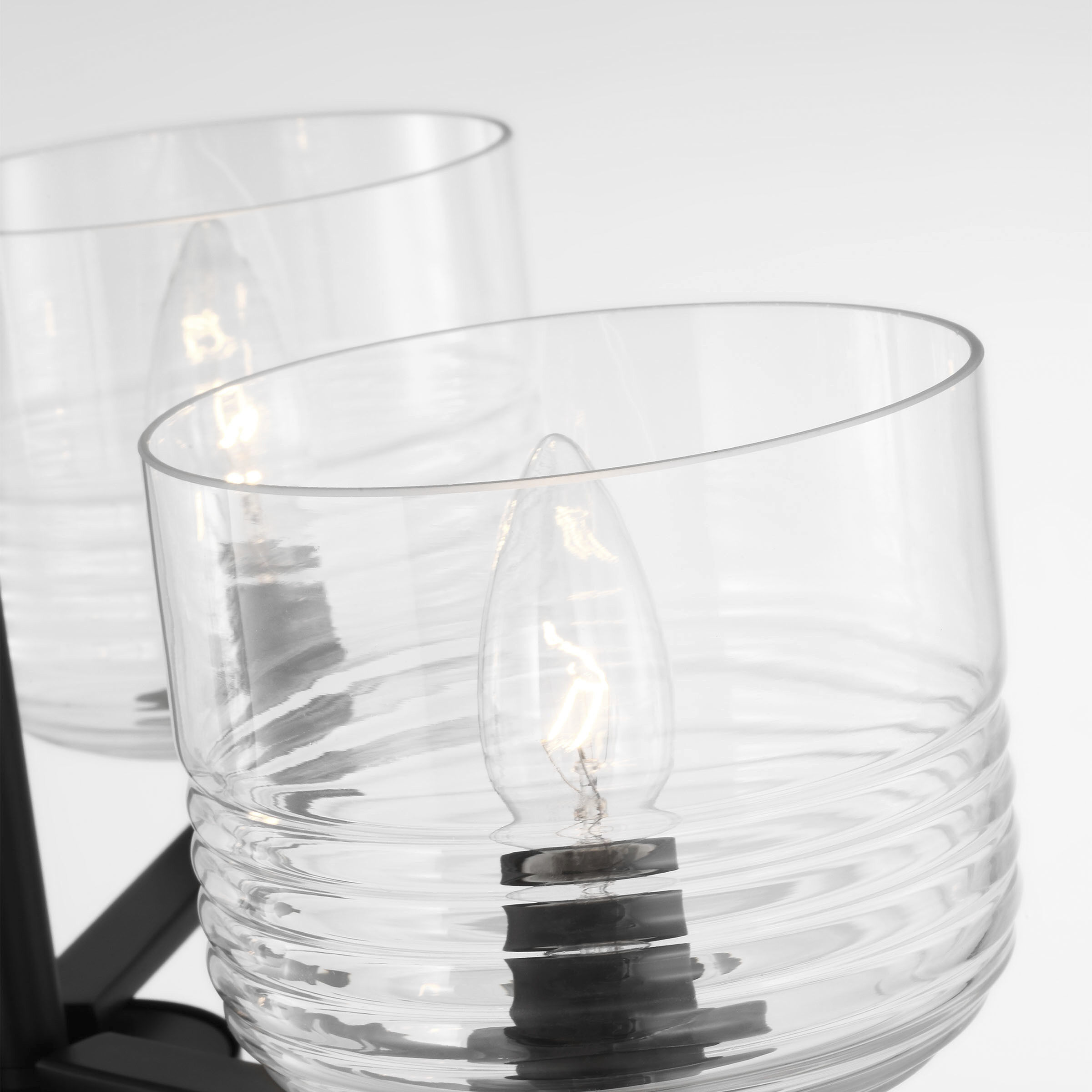 Drew & Jonathan Lochdale 3 Light 17.88 inch Midnight Black Chandelier Ceiling Light, Small