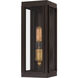 Avon 1 Light 5.5 inch Western Bronze Outdoor Lantern, Medium