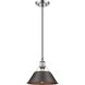 Yep Orwell Pendant Ceiling Light in Pewter, Rubbed Bronze, Medium