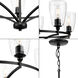 Parkhurst 5 Light 25 inch Matte Black Chandelier Ceiling Light