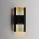 Rampart LED 11.75 inch Black Outdoor Wall Mount
