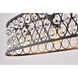 Canada 4 Light 10 inch Black Chandelier Ceiling Light