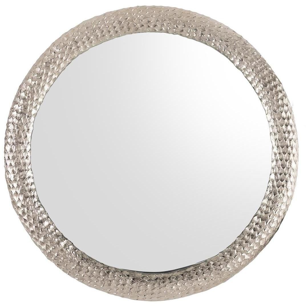 Round Mojave 49 X 49 inch Silver Mirror