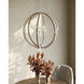 Bastian 6 Light 31 inch Sugar White and Sandstone Orb Chandelier Ceiling Light