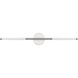 Overture LED 32 inch Polished Nickel Vanity Light Wall Light
