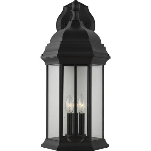 Sevier 3 Light 23.25 inch Black Outdoor Wall Lantern, Extra Large