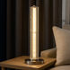 Crystallo LED 7.13 inch Polished Nickel Table Lamp Portable Light