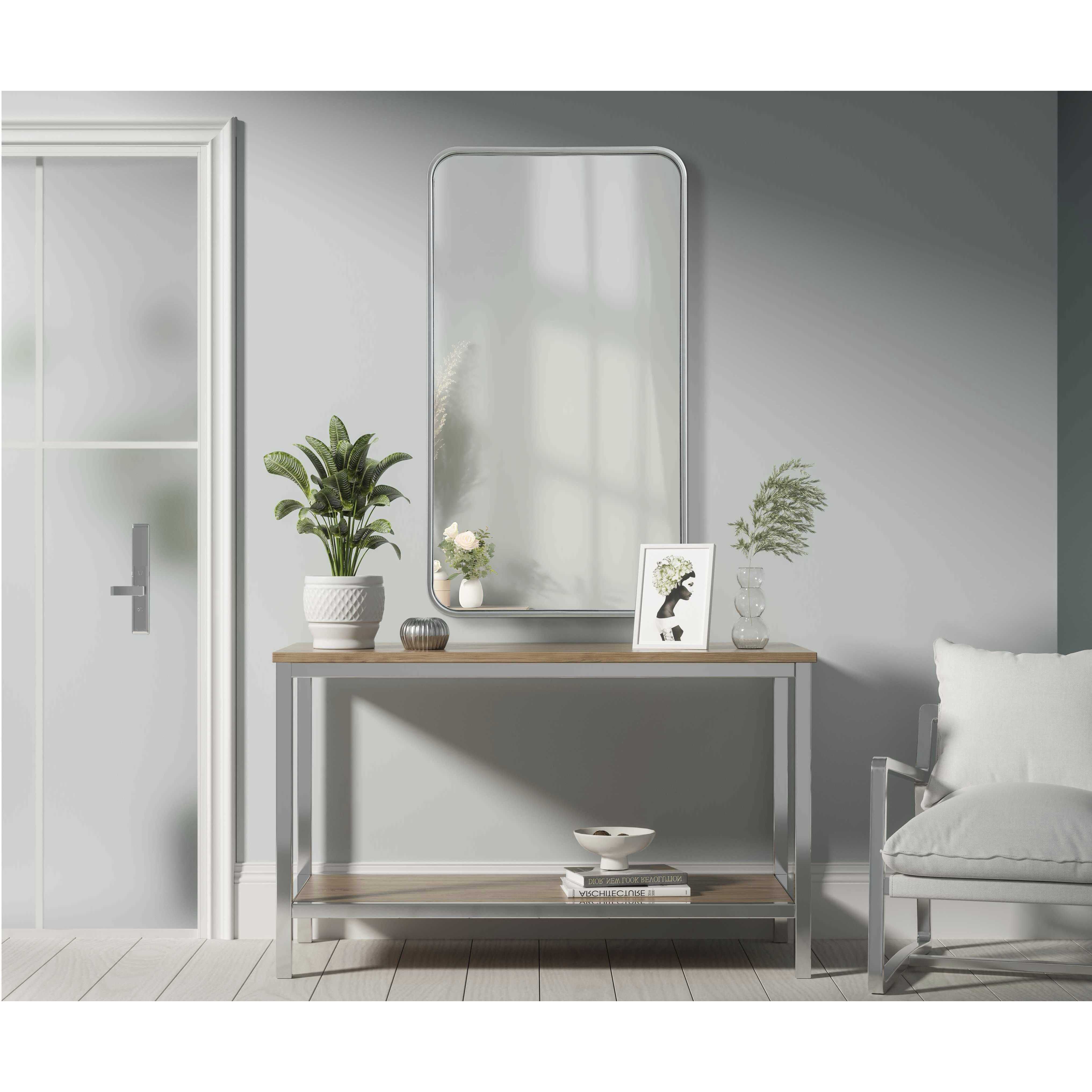 Remy 36 X 20 inch Silver Mirror