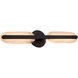 Avian 2 Light 5.75 inch Black Vanity Light Wall Light