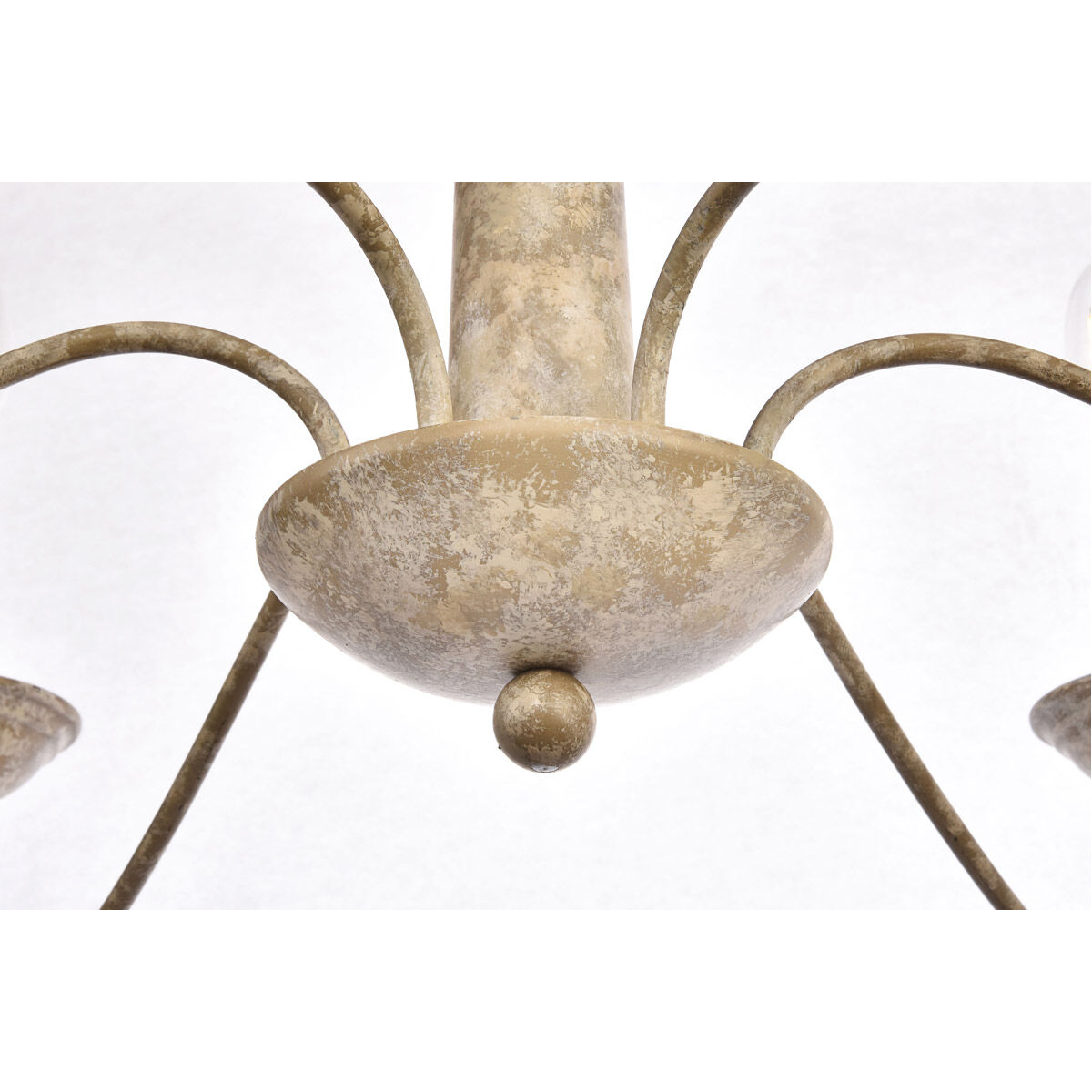 Merritt 6 Light 40 inch Weathered Dove Chandelier Ceiling Light