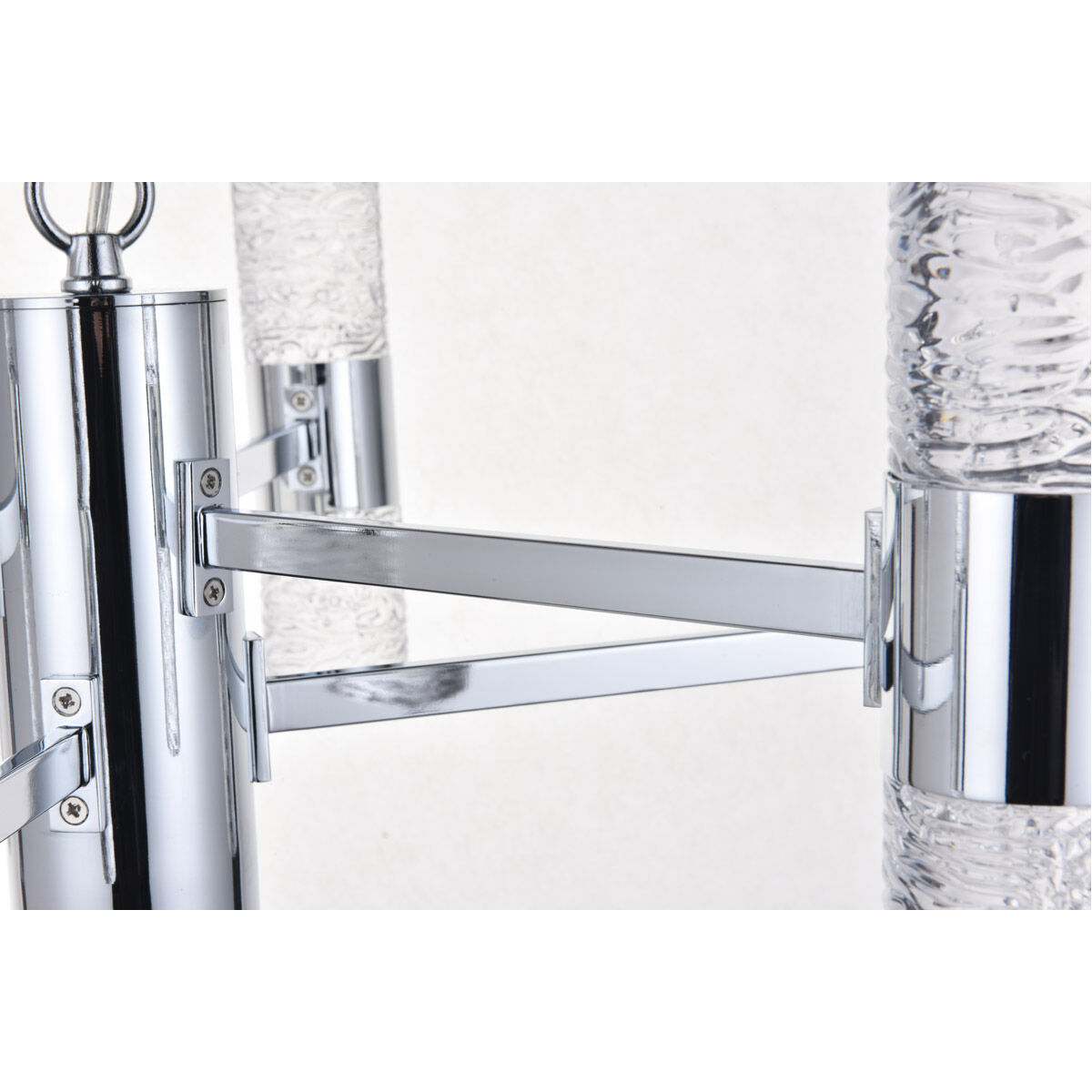 Vega LED 26 inch Chrome Pendant Ceiling Light