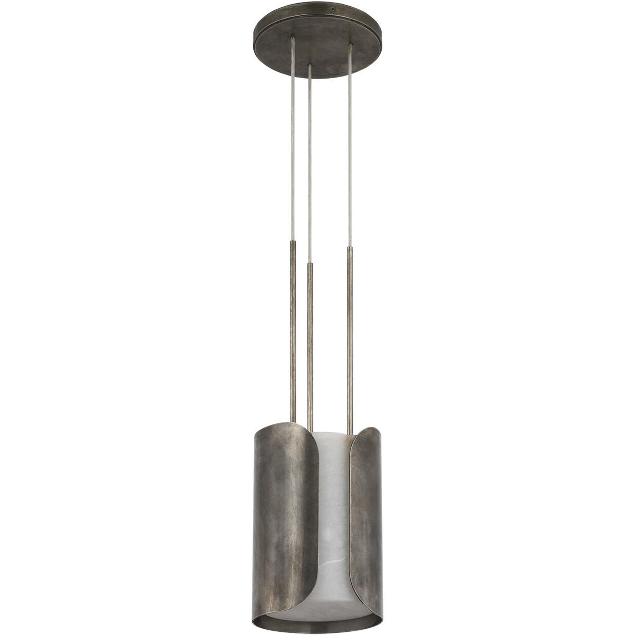 Anne-Marie Barton Armise LED 7.5 inch Mottled Pewter Pendant Ceiling Light
