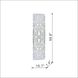 Floral White Wall Plaque