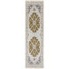 Zeus 96 X 30 inch Slate Rug in 2.5 x 8, Runner