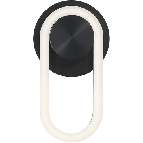 Swing 1 Light 14 inch Black Outdoor Wall Sconce