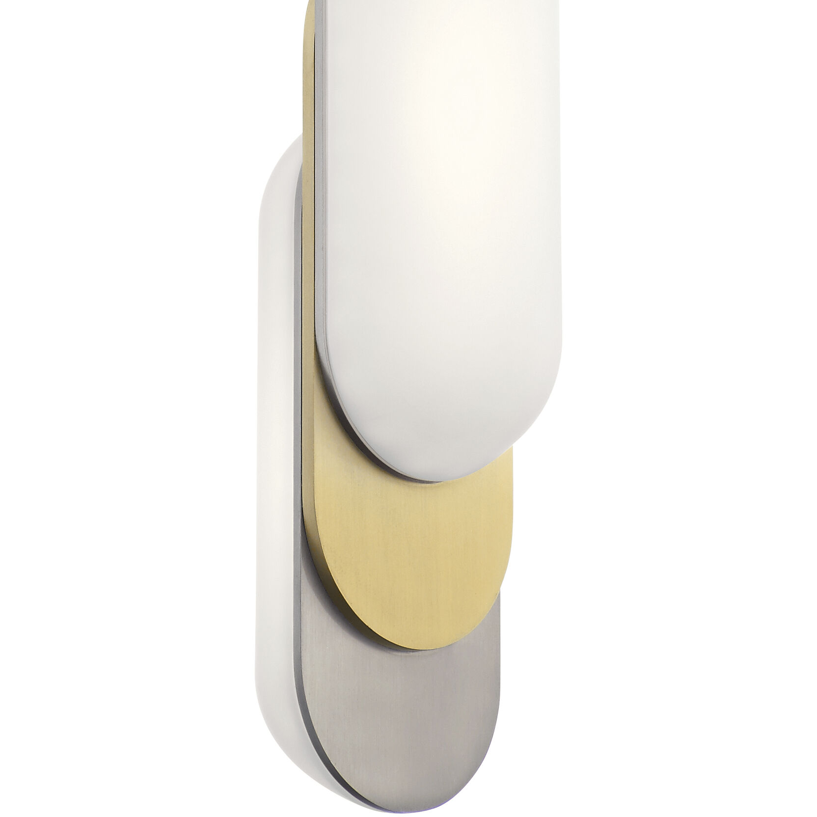 Shima LED 5.25 inch Champagne Gold Pendant Ceiling Light
