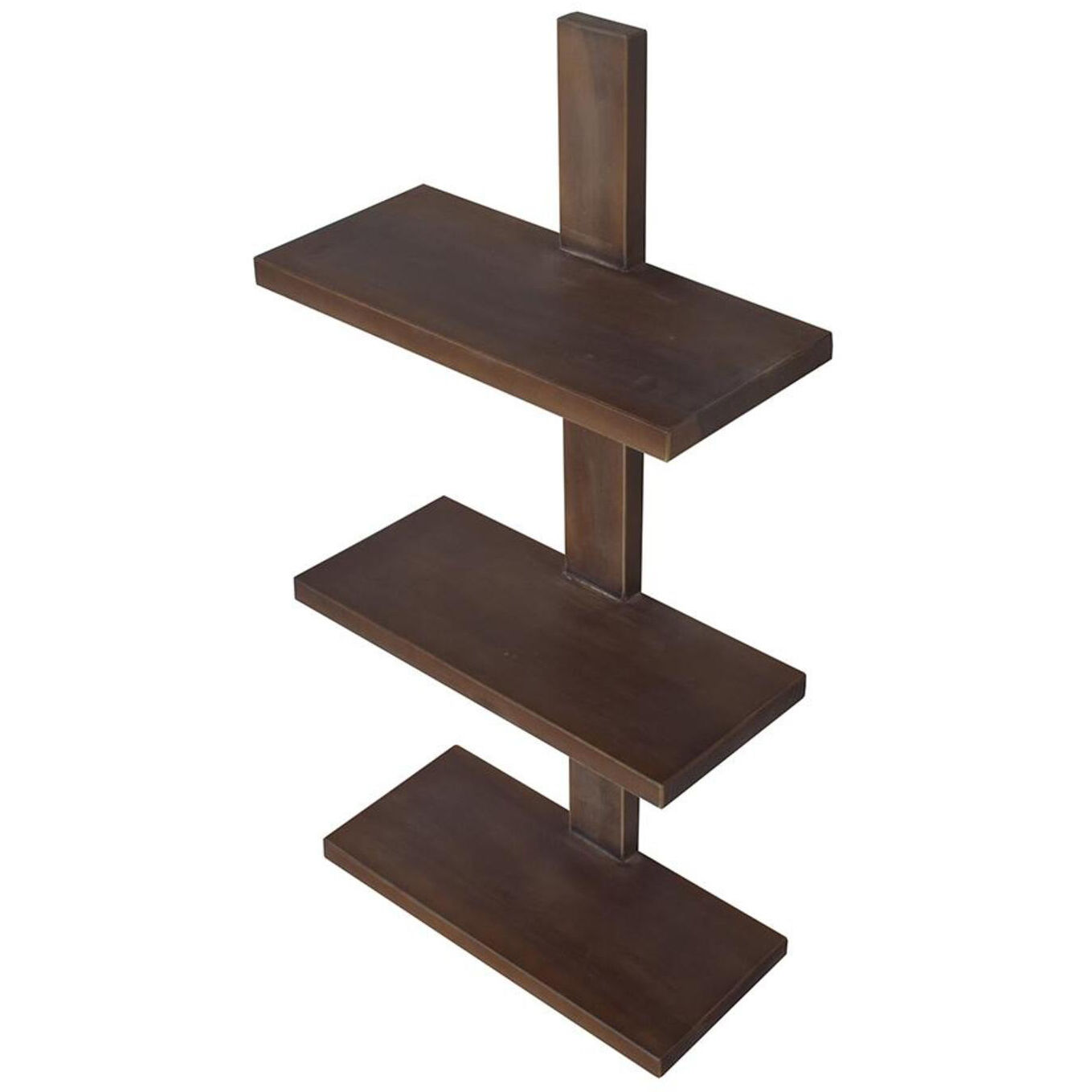 Anita 18.5 inch Natural Wall Shelf, Set of 2