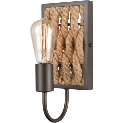 Weaverton 1 Light 5 inch Oil Rubbed Bronze Vanity Light Wall Light