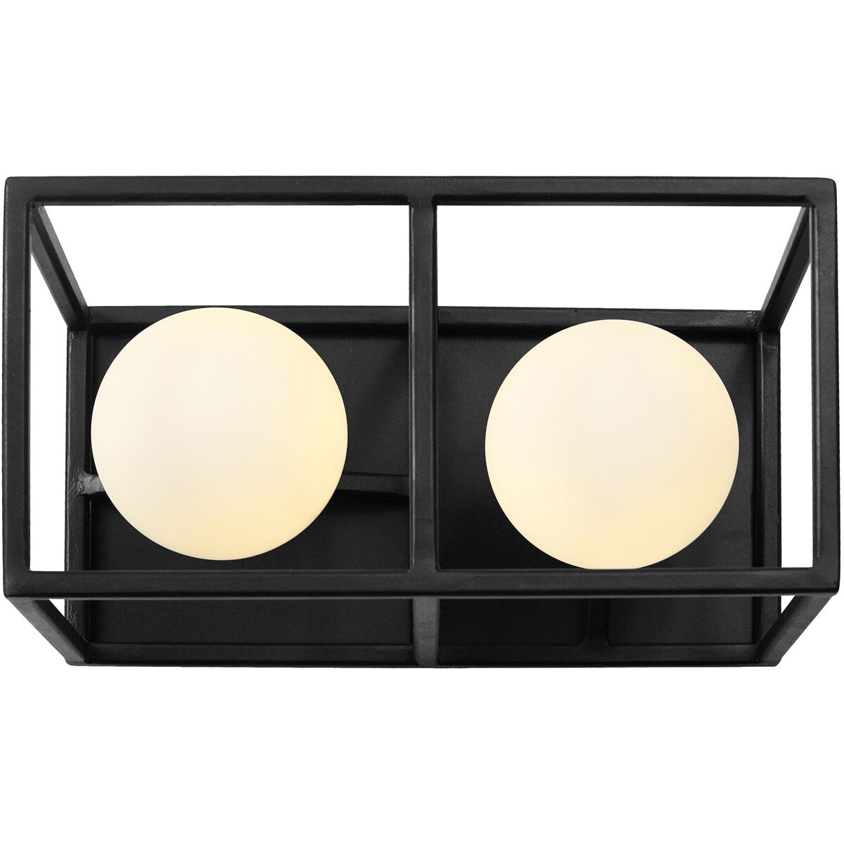 Plaza LED 9.63 inch Carbon and Havana Gold Bath Vanity Wall Light