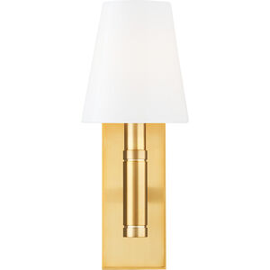 TOB by Thomas O'Brien Beckham Classic 1 Light 5.38 inch Burnished Brass Wall Sconce Wall Light