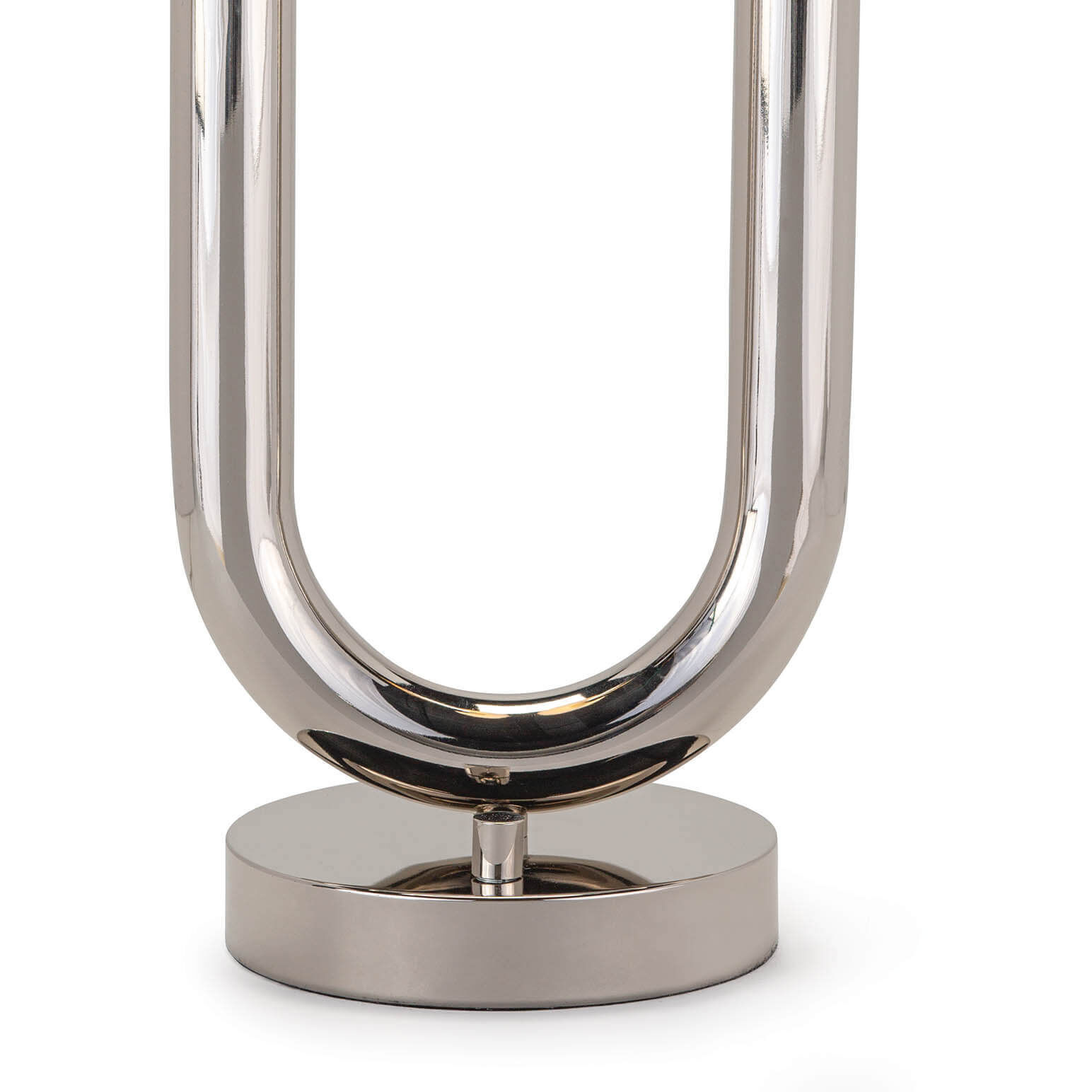 Happy 25 inch 5.00 watt Polished Nickel Table Lamp Portable Light