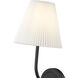 Ami Indoor Wall Sconce Wall Light in Matte Black