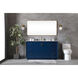 Hayes 60 X 22 X 35 inch Blue Vanity Sink Set