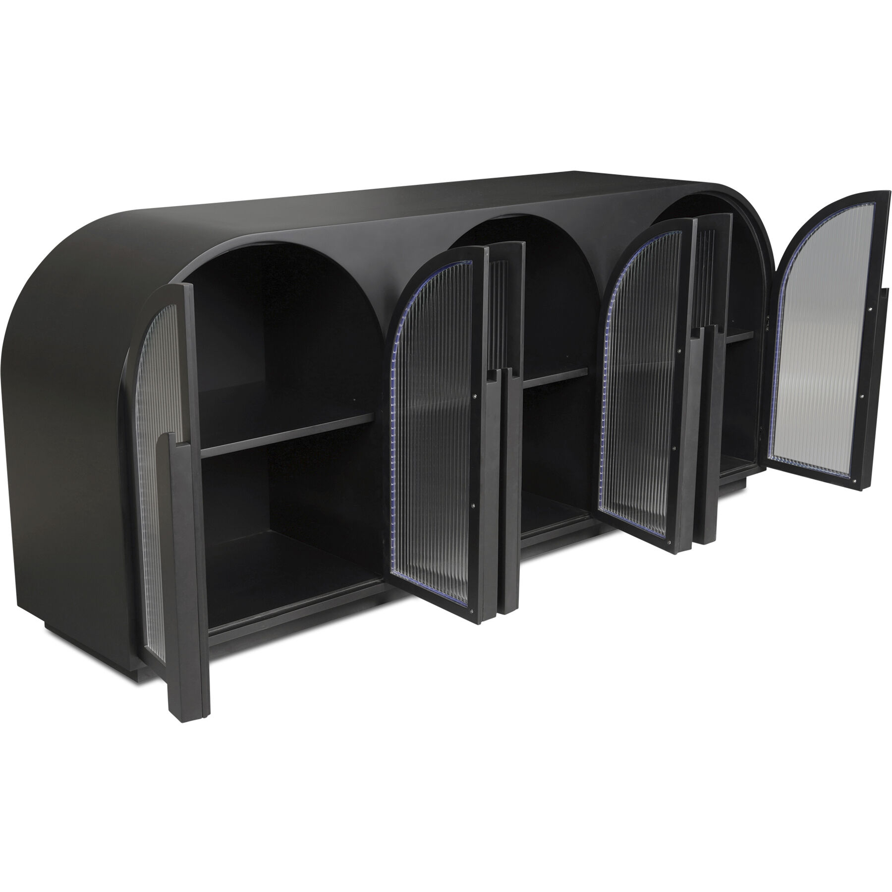 Salone 79 X 18 inch Black Sideboard