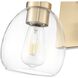 Dawes Sconce Wall Light in Brass