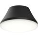 Avra 2 Light 11 inch Matte Black Flush Mount Ceiling Light