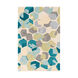 Rivera 36 X 24 inch Teal/Cream/Khaki/Olive/Medium Gray Rugs