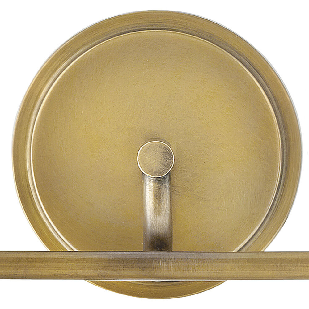 Elle 2 Light 14.5 inch Heritage Brass Vanity Light Wall Light