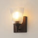 Julip 1 Light 5.25 inch Dark Bronze Bath Vanity Wall Light