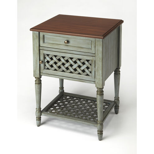Artists' Originals Chadway Rustic Blue Chairside Chest