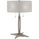 Ellie 25 inch 150.00 watt Antique Nickel Table Lamp Portable Light