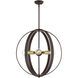 Modesto 5 Light 24 inch Bronze Chandelier Ceiling Light