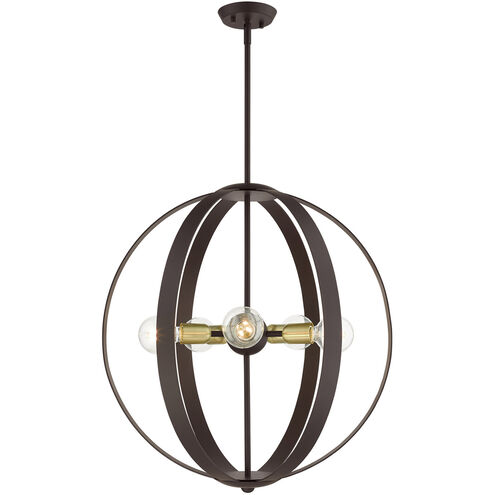 Modesto 5 Light 24 inch Bronze Chandelier Ceiling Light