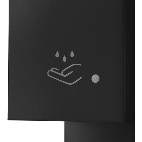 Luxe Matte Black Floor Standing Touchless Hand Sanitizer Dispenser