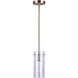 Madison 1 Light 5 inch Gold Pendant Ceiling Light
