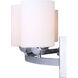 Madison 4 Light 32 inch Chrome Vanity Light Wall Light