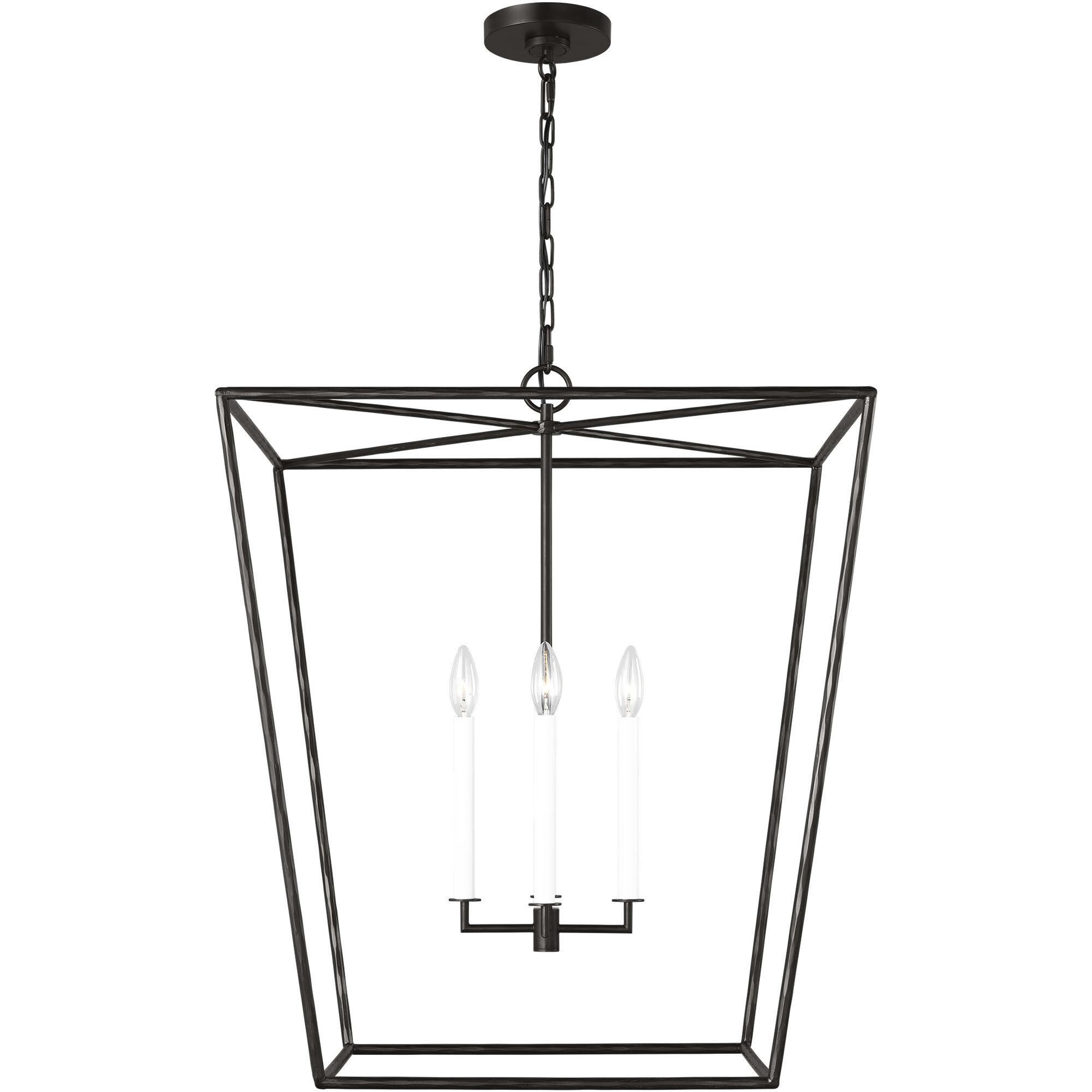 ED Ellen DeGeneres Viota 4 Light 25 inch Aged Iron Pendant Ceiling Light