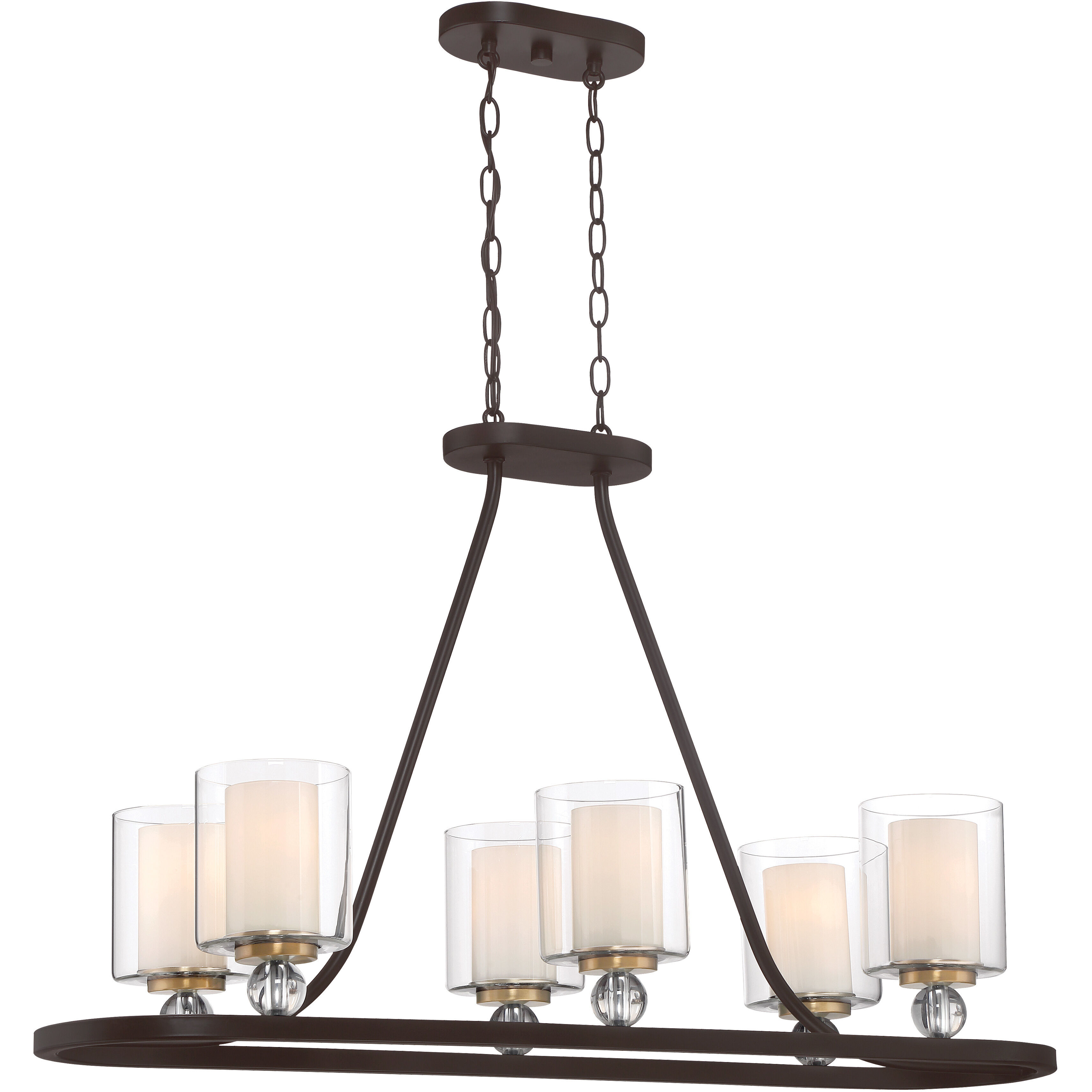 Studio 5 6 Light 14.00 inch Island Light