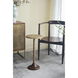 Anita 24 X 11.8 inch Gold and Brown Side Table