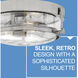 Harper 3 Light 15.75 inch Brushed Nickel Indoor Flush Mount Ceiling Light