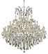 Maria Theresa 41 Light 52 inch Chrome Foyer Ceiling Light in Clear, Royal Cut