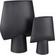 Hawking 17 X 13.5 inch Vase in Black
