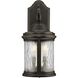 Ashmore 2 Light 15 inch Antique Bronze Outdoor Wall Lantern